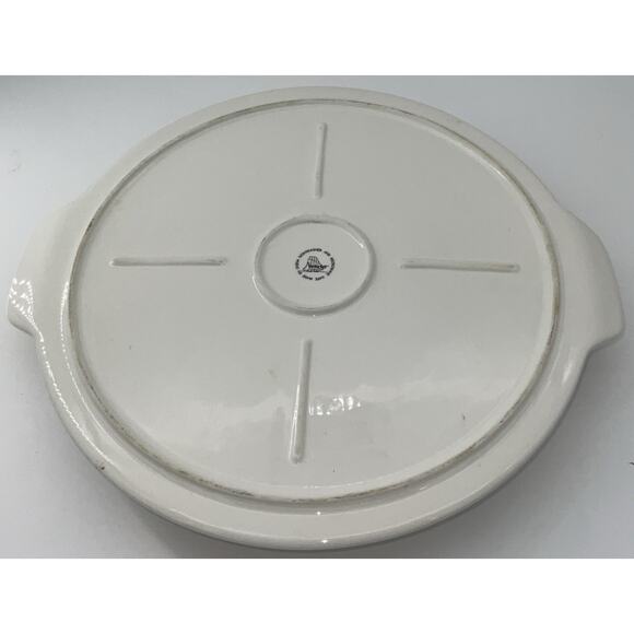 Nantucket Home Happy Everything Ceramic Platter 13" CRUET DE TE~PARTY~DESSERTS - Picture 3 of 4